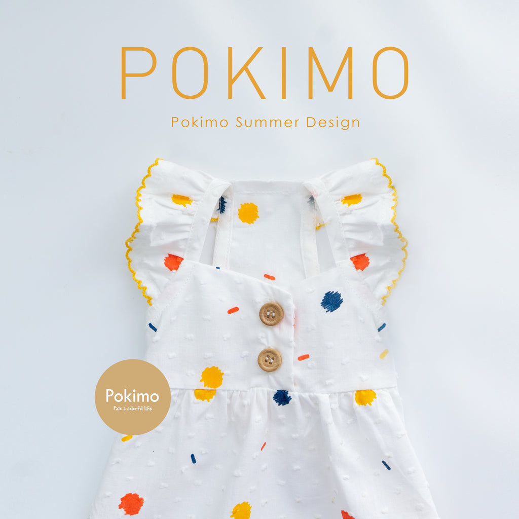 Pokimo Summer Candy Dress and Headband